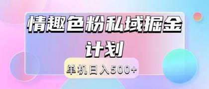 2024情趣色粉私域掘金天花板日入500+后端自动化掘金 -第16张图片